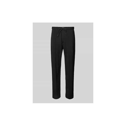 Spodnie materiałowe o kroju regular fit z przeszytym kantem model ‘LUIGI’ ze sklepu Peek&Cloppenburg  w kategorii Spodnie męskie - zdjęcie 177859303