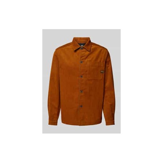 Koszula casualowa o kroju relaxed fit z kołnierzykiem typu kent ze sklepu Peek&Cloppenburg  w kategorii Koszule męskie - zdjęcie 177859360