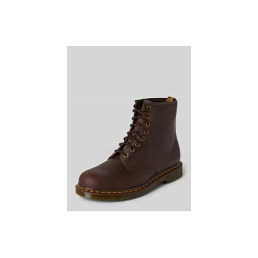 Buty skórzane z pętelką ze sklepu Peek&Cloppenburg  w kategorii Buty zimowe męskie - zdjęcie 177859374