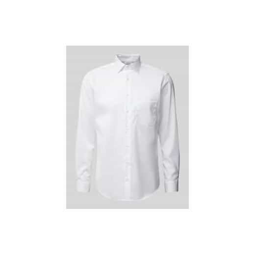 Koszula biznesowa o kroju regular fit z kieszenią na piersi ze sklepu Peek&Cloppenburg  w kategorii Koszule męskie - zdjęcie 177859481