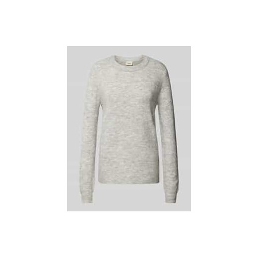 Sweter z dzianiny z okrągłym dekoltem model ‘Rellis’ ze sklepu Peek&Cloppenburg  w kategorii Swetry damskie - zdjęcie 177859532