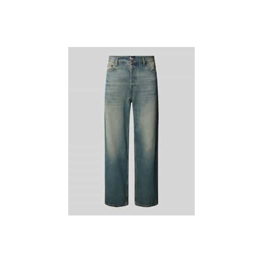 Jeansy o kroju baggy fit z 5 kieszeniami ze sklepu Peek&Cloppenburg  w kategorii Jeansy męskie - zdjęcie 177859564