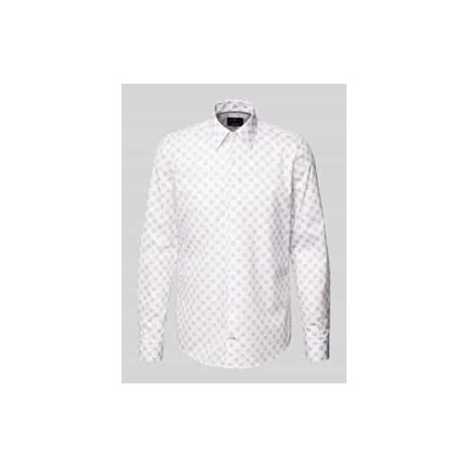 Koszula biznesowa o kroju slim fit z kołnierzykiem typu kent model ‘Pierce’ ze sklepu Peek&Cloppenburg  w kategorii Koszule męskie - zdjęcie 177859764