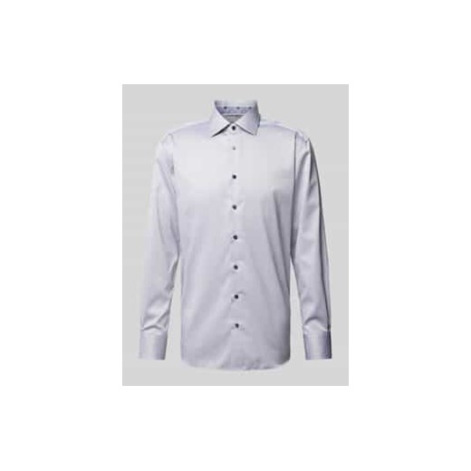 Koszula biznesowa o kroju regular fit z kołnierzykiem typu kent ze sklepu Peek&Cloppenburg  w kategorii Koszule męskie - zdjęcie 177860200