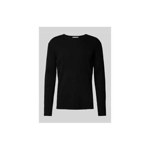 Sweter o kroju regular fit z fakturowanym wzorem ze sklepu Peek&Cloppenburg  w kategorii Swetry męskie - zdjęcie 177860202