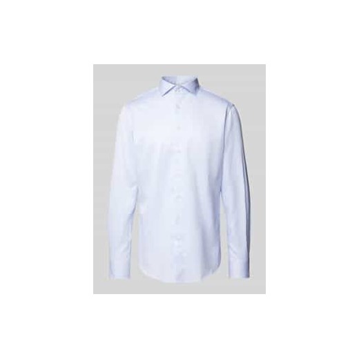 Koszula biznesowa o kroju slim fit z kołnierzykiem typu cutaway ze sklepu Peek&Cloppenburg  w kategorii Koszule męskie - zdjęcie 177860492