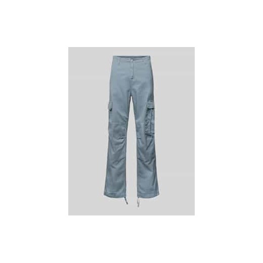 Spodnie cargo o kroju regular fit z kieszeniami z tyłu ze sklepu Peek&Cloppenburg  w kategorii Spodnie męskie - zdjęcie 177860560