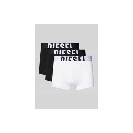 Bokserki z elastycznym paskiem z logo w zestawie 3 szt. model ‘DAMIEN’ ze sklepu Peek&Cloppenburg  w kategorii Majtki męskie - zdjęcie 177860594