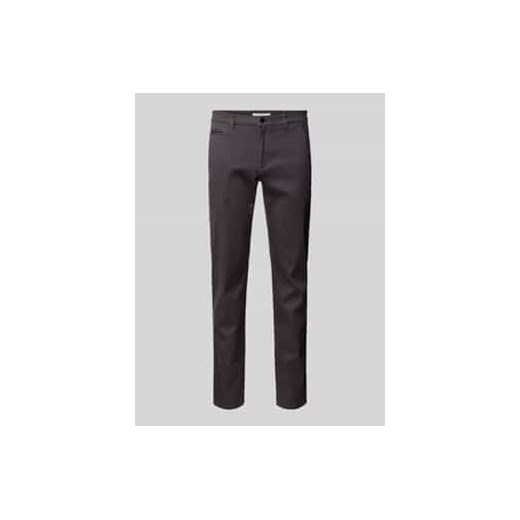 Chinosy o kroju slim fit z wpuszczanymi kieszeniami w stylu francuskim model ‘Fabio’ ze sklepu Peek&Cloppenburg  w kategorii Spodnie męskie - zdjęcie 177860640