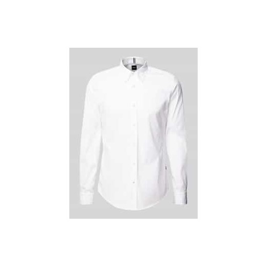 Koszula biznesowa o kroju slim fit z kołnierzykiem typu kent model ‘Roan’ ze sklepu Peek&Cloppenburg  w kategorii Koszule męskie - zdjęcie 177860981