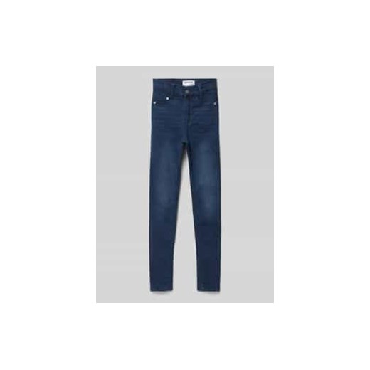 Jeansy o kroju slim fit z 5 kieszeniami ze sklepu Peek&Cloppenburg  w kategorii Spodnie dziewczęce - zdjęcie 177861000