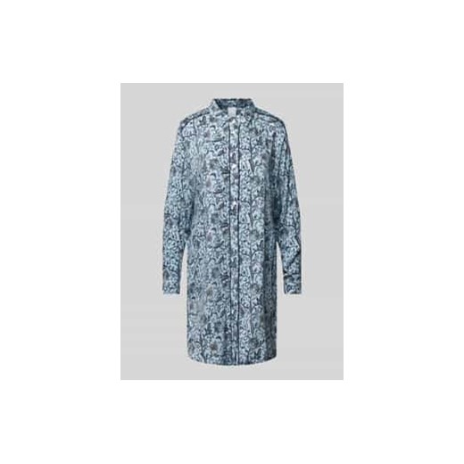 Koszula nocna z kołnierzykiem koszulowym model ‘Jinna’ ze sklepu Peek&Cloppenburg  w kategorii Koszule nocne - zdjęcie 177861142