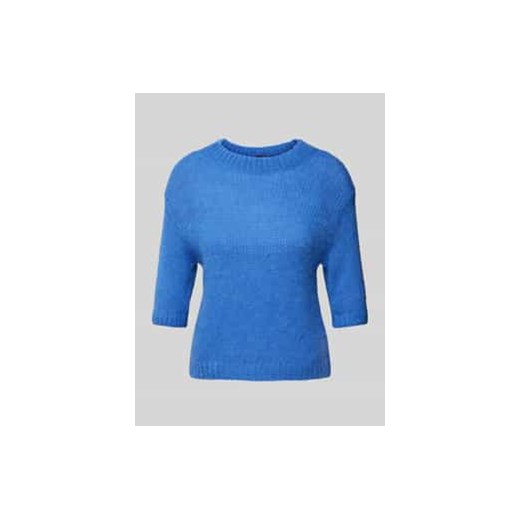 Sweter z dzianiny z rękawem o dł. 3/4 model ‘Kima’ ze sklepu Peek&Cloppenburg  w kategorii Swetry damskie - zdjęcie 177861190