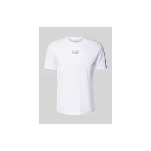 T-shirt z nadrukiem z logo ze sklepu Peek&Cloppenburg  w kategorii T-shirty męskie - zdjęcie 177861214