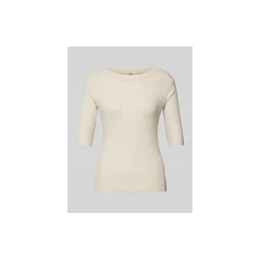 Sweter z dzianiny z rękawem o dł. 1/2 model ‘FETIMA’ ze sklepu Peek&Cloppenburg  w kategorii Bluzki damskie - zdjęcie 177861401