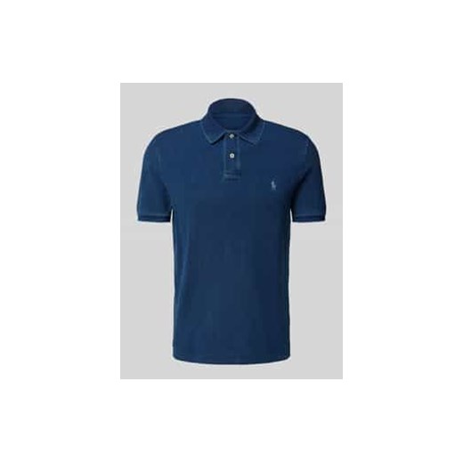 Koszulka polo z wyhaftowanym logo ze sklepu Peek&Cloppenburg  w kategorii T-shirty męskie - zdjęcie 177861500