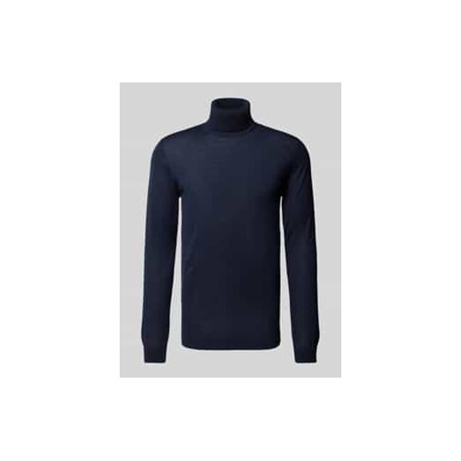 Sweter z dzianiny z golfem ze sklepu Peek&Cloppenburg  w kategorii Swetry męskie - zdjęcie 177861550