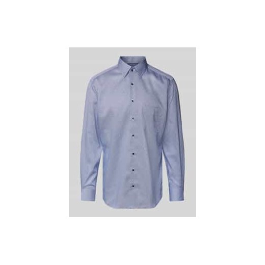 Koszula biznesowa o kroju regular fit z kołnierzykiem typu kent ze sklepu Peek&Cloppenburg  w kategorii Koszule męskie - zdjęcie 177861960