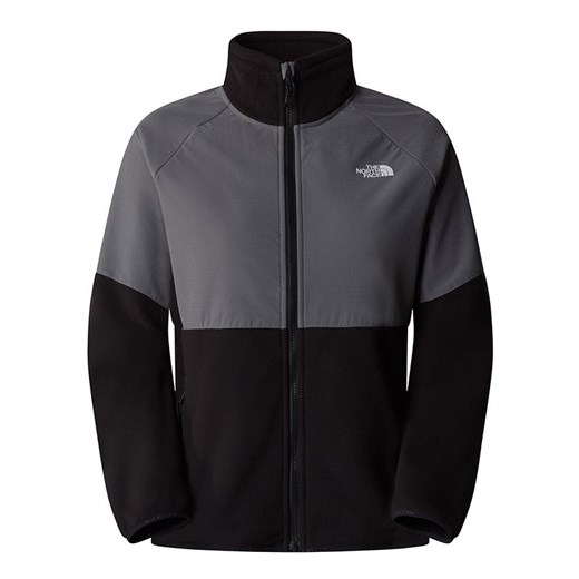 Bluza The North Face 100 Glacier HVWT Full 0A89JAWOO1 - czarno-szara ze sklepu streetstyle24.pl w kategorii Bluzy damskie - zdjęcie 177862194