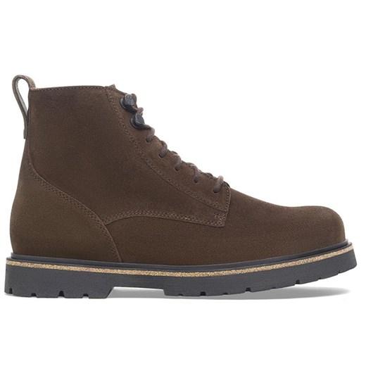Buty Birkenstock Highwood Lace Mid 1028931 - brązowe ze sklepu streetstyle24.pl w kategorii Buty zimowe męskie - zdjęcie 177862253