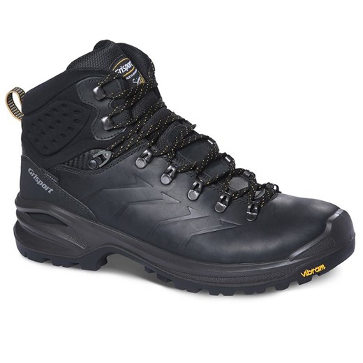Buty Grisport 15203DV44G - czarne ze sklepu streetstyle24.pl w kategorii Buty trekkingowe męskie - zdjęcie 177862292