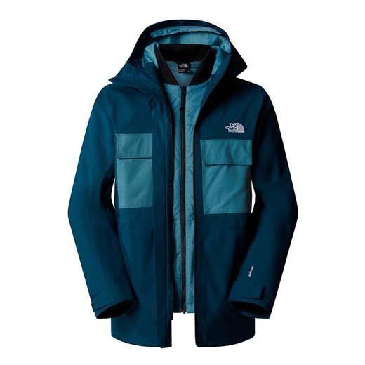 Kurtka The North Face 3 w 1 Fourbarrel Triclimate 0A7WYF4OJ1 - niebieska ze sklepu streetstyle24.pl w kategorii Kurtki męskie - zdjęcie 177862312