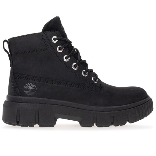 Buty Timberland Greyfield A5RNG0011 - czarne ze sklepu streetstyle24.pl w kategorii Workery damskie - zdjęcie 177862423