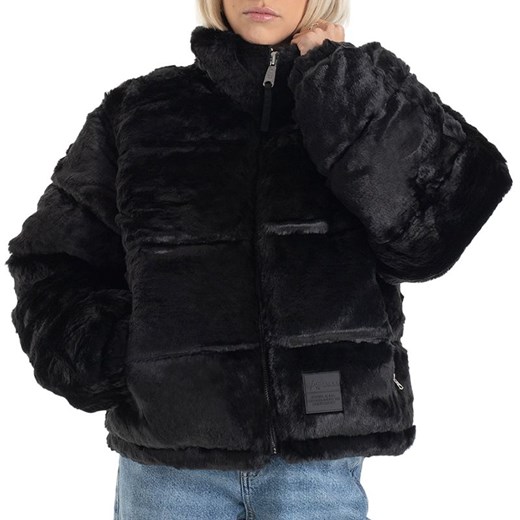 Kurtka Alpha Industries Fur Puffer Wmn 14800203 - czarna ze sklepu streetstyle24.pl w kategorii Kurtki damskie - zdjęcie 177862463