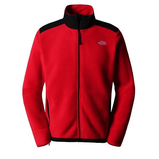 Bluza The North Face Polartec Alpine 200 0A7WWL54A1 - czerwona ze sklepu streetstyle24.pl w kategorii Bluzy męskie - zdjęcie 177862532