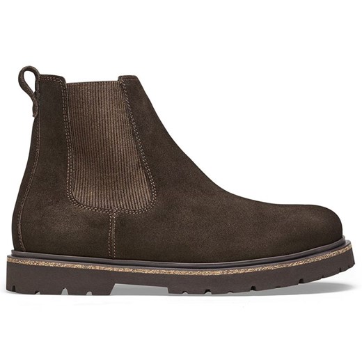 Buty Birkenstock Highwood Slip On 1025726 - brązowe ze sklepu streetstyle24.pl w kategorii Buty zimowe męskie - zdjęcie 177862580