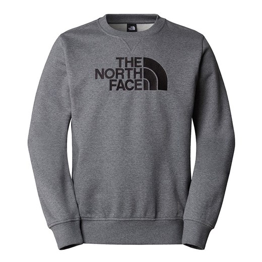Bluza The North Face Drew Peak Crew 0A89EKDYY1 - biała ze sklepu streetstyle24.pl w kategorii Bluzy męskie - zdjęcie 177862613