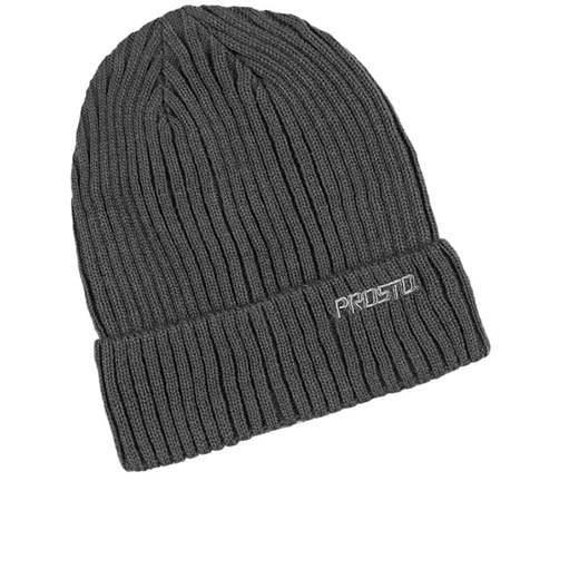 Czapka Prosto Getz KL242MACC7011 - szara ze sklepu streetstyle24.pl w kategorii Czapki zimowe damskie - zdjęcie 177862661