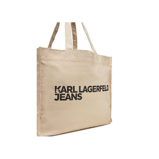 KARL LAGERFELD Torebka A1W50002 Beżowy Karl Lagerfeld one size MODIVO