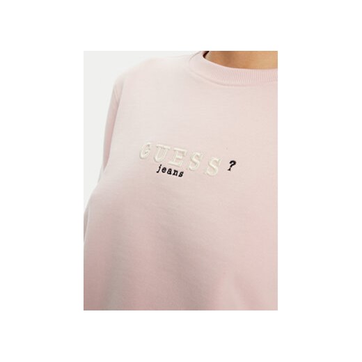 Guess Jeans Bluza W5RQ28 K68I4 Beżowy Regular Fit M MODIVO