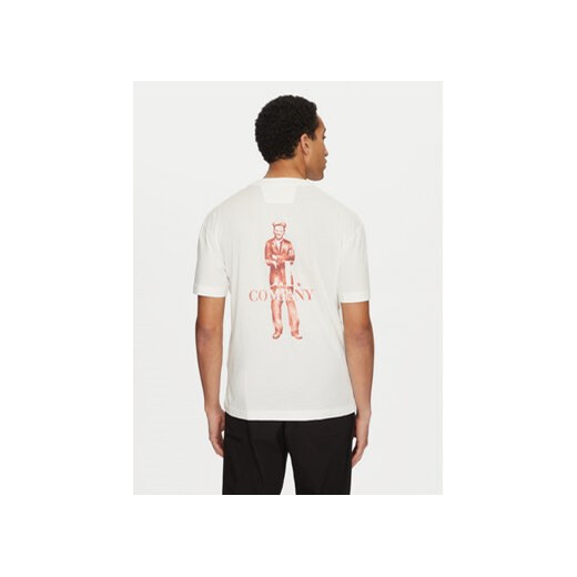 C.P. Company T-Shirt 18CMTS141A005100W Biały Regular Fit XL MODIVO