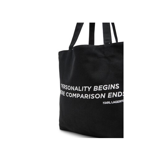 KARL LAGERFELD Torebka A1W50047 Czarny Karl Lagerfeld uniwersalny MODIVO