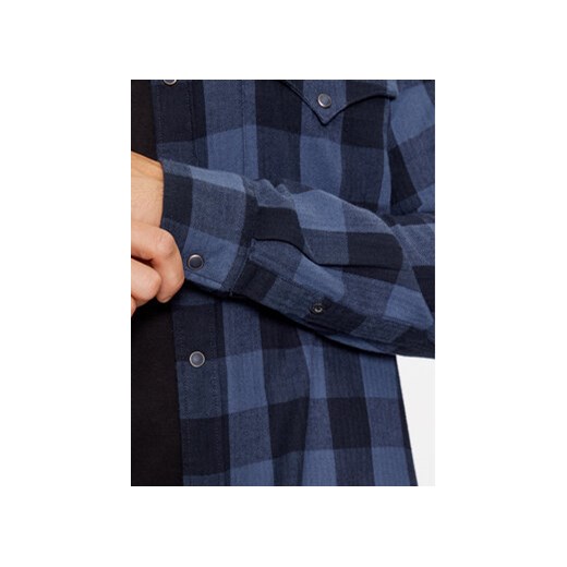 Lee Koszula jeansowa 112341777 Granatowy Regular Fit Lee M MODIVO