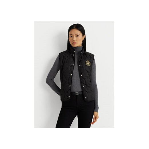 LAUREN RALPH LAUREN Kamizelka 297936862002 Czarny Straight Fit S MODIVO