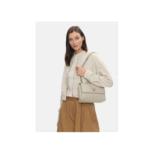 Calvin Klein Torebka K60K612554 Écru Calvin Klein uniwersalny MODIVO