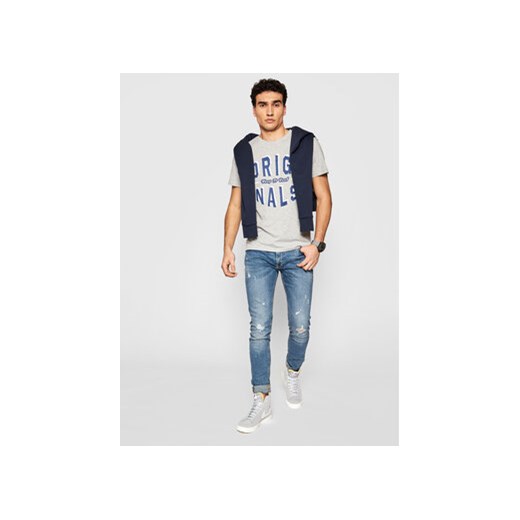 Jack&Jones Bluza Basic 12182537 Granatowy Regular Fit XL MODIVO