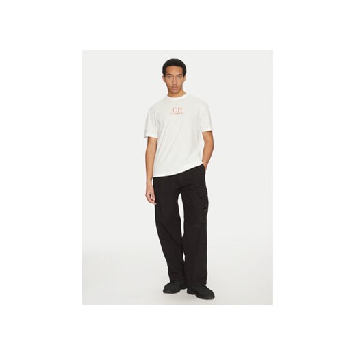 C.P. Company T-Shirt 18CMTS141A005100W Biały Regular Fit S MODIVO