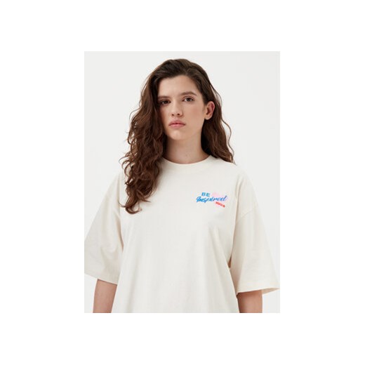 HUGO T-Shirt 50533976 Biały Oversize XXL MODIVO