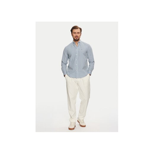 Tommy Hilfiger Koszula Classic MW0MW37549 Zielony Regular Fit Tommy Hilfiger 3XL MODIVO