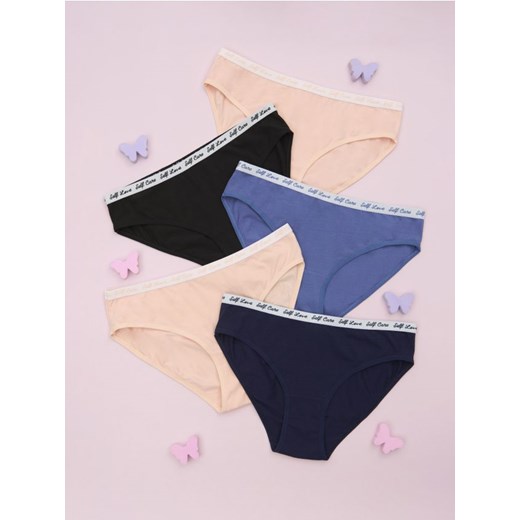 Sinsay - Majtki 5 pack - wielobarwny Sinsay M Sinsay