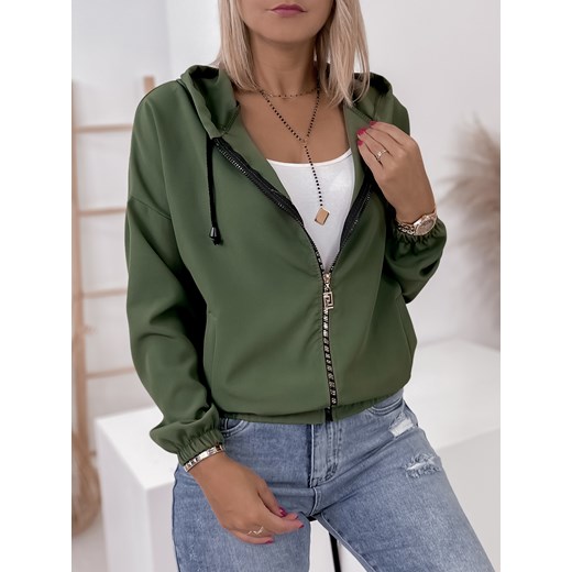 bluza shanley khaki one size ze sklepu UBRA w kategorii Bluzy damskie - zdjęcie 177888620