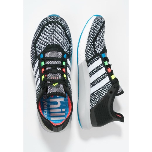 adidas Performance CC COSMIC BOOST Obuwie do biegania Amortyzacja core black/white/solar blue zalando czarny do biegania