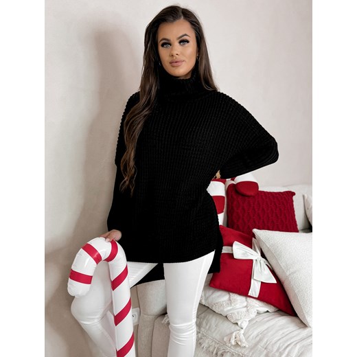 sweter surrey czarny one size ze sklepu UBRA w kategorii Swetry damskie - zdjęcie 177889800