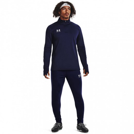 Męskie spodnie treningowe Under Armour Men\'s UA Challenger Training Pants - granatowe ze sklepu Sportstylestory.com w kategorii Spodnie męskie - zdjęcie 177894943