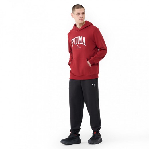 Męski dres komplet męski Puma Squad - czerwony ze sklepu Sportstylestory.com w kategorii Dresy męskie - zdjęcie 177895241