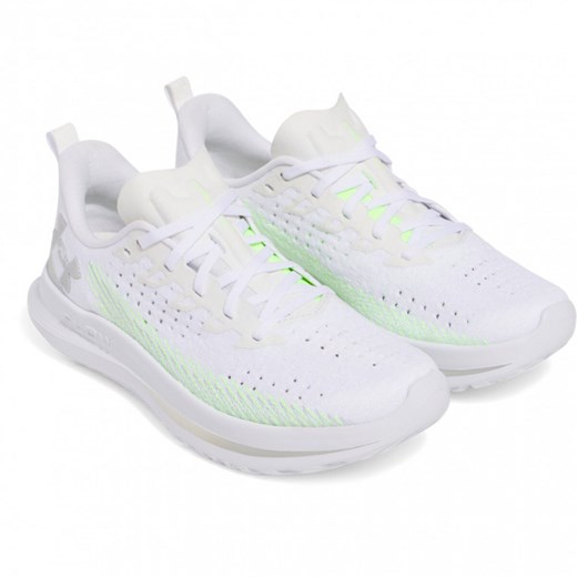 Damskie buty do biegania Under Armour UA W Velociti 4 - białe ze sklepu Sportstylestory.com w kategorii Buty sportowe damskie - zdjęcie 177895482